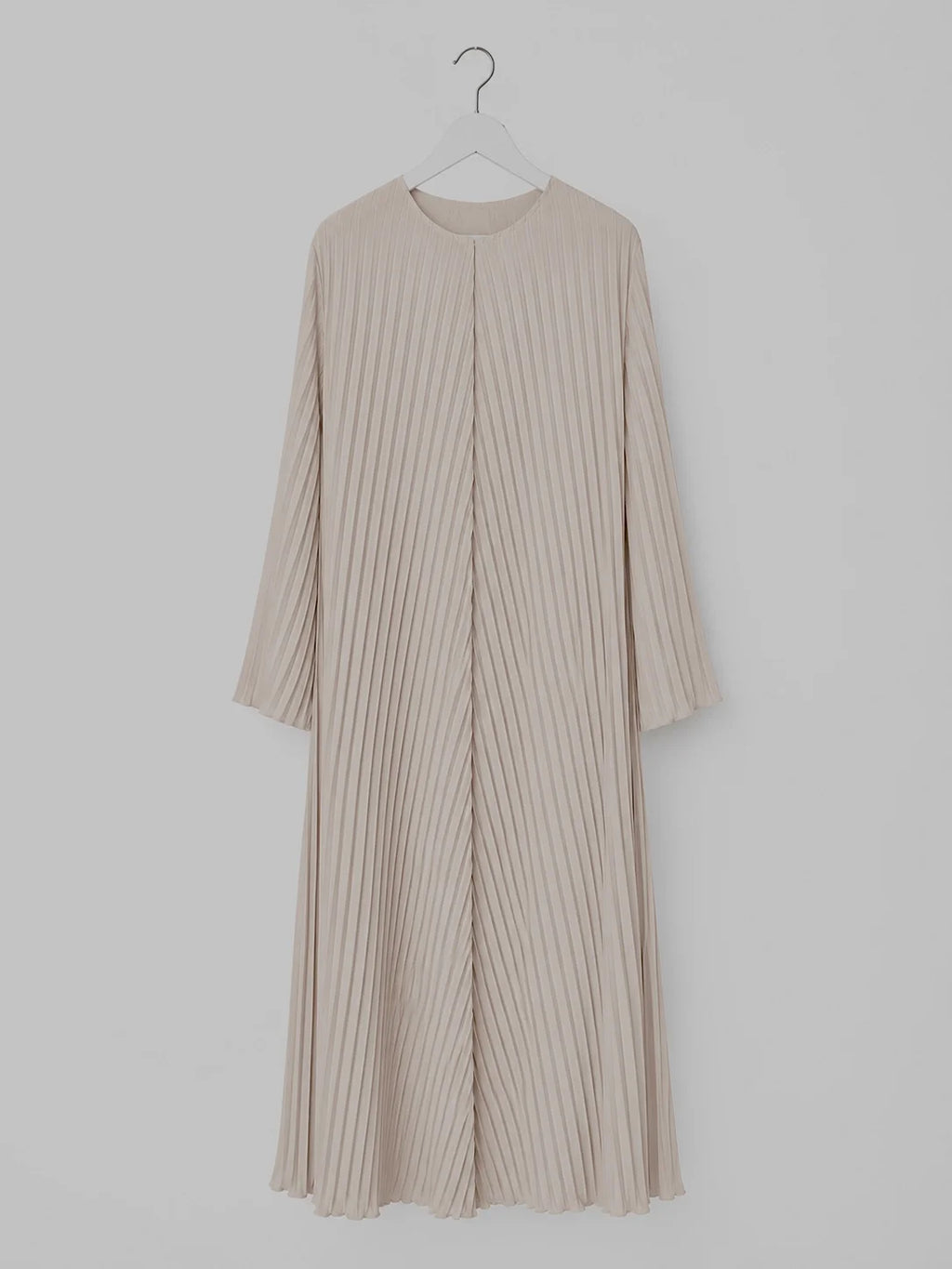 Akordiyon Abaya Krem