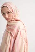 Alvena İncira Viskon Pembe