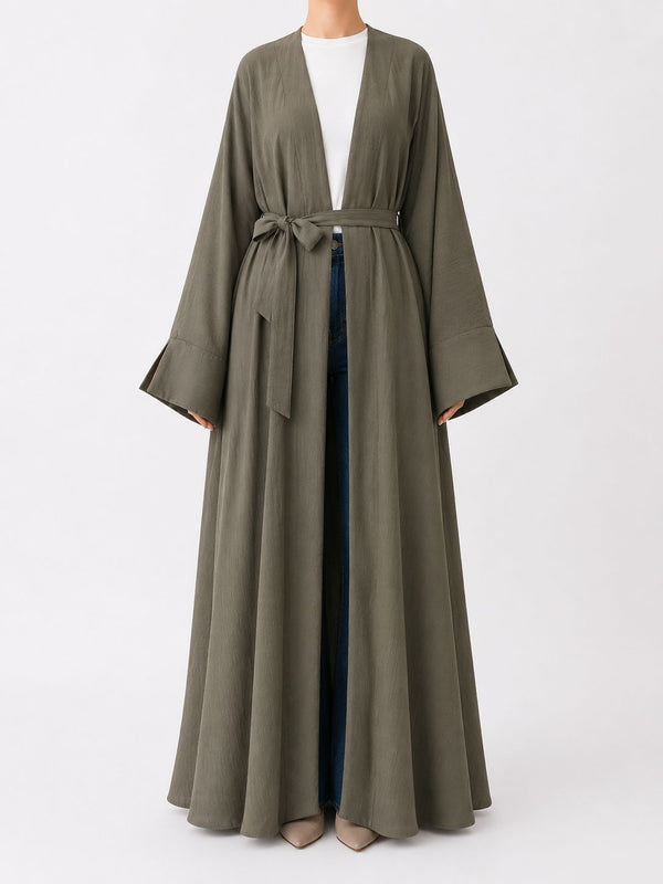 Yaprak Yeşili Kimono