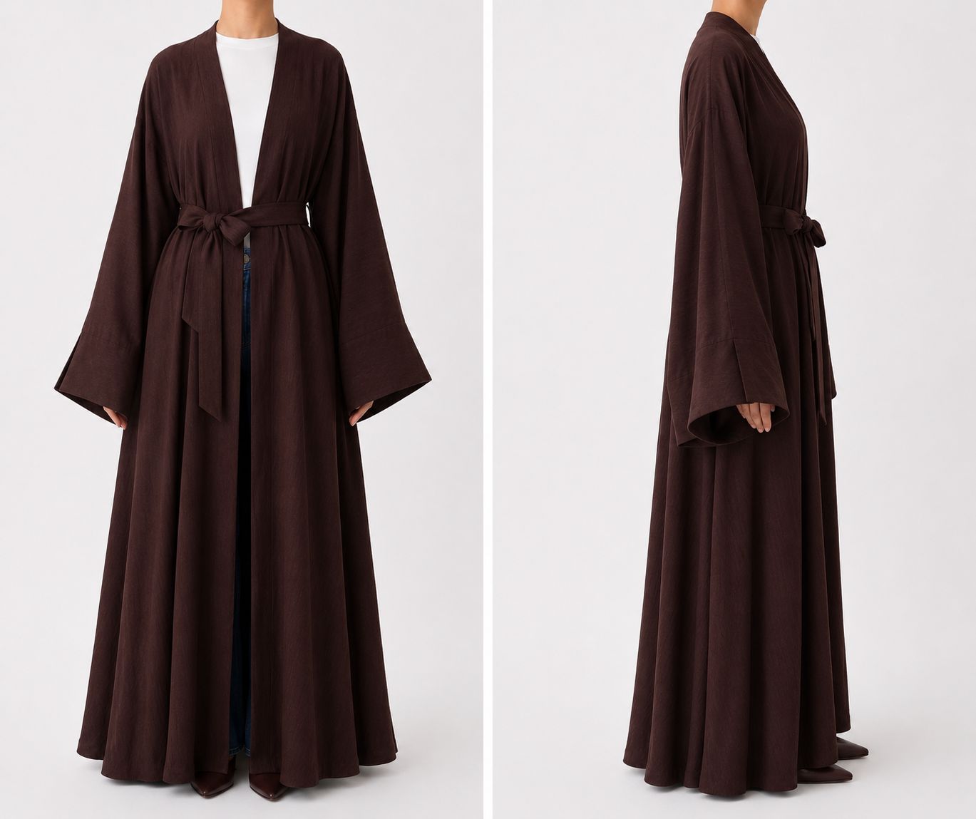 Kahverengi Kimono